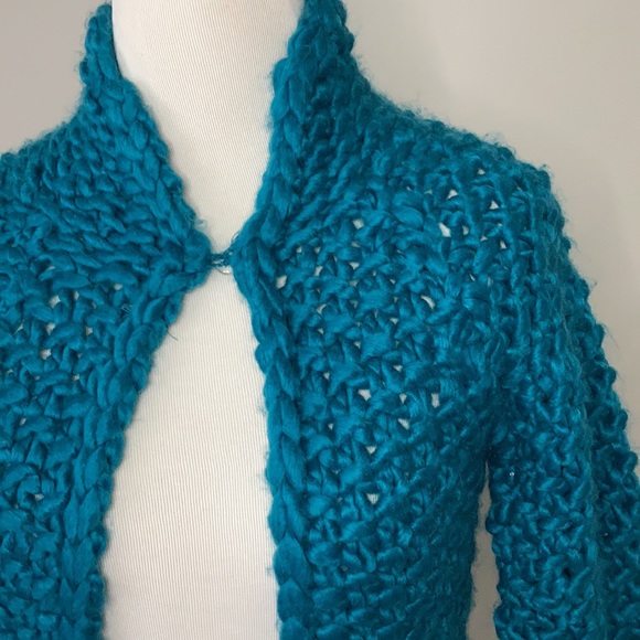 NWT Vivienne Tam Chunky Yarn Sweater Shrug XS - Picture 3 of 6